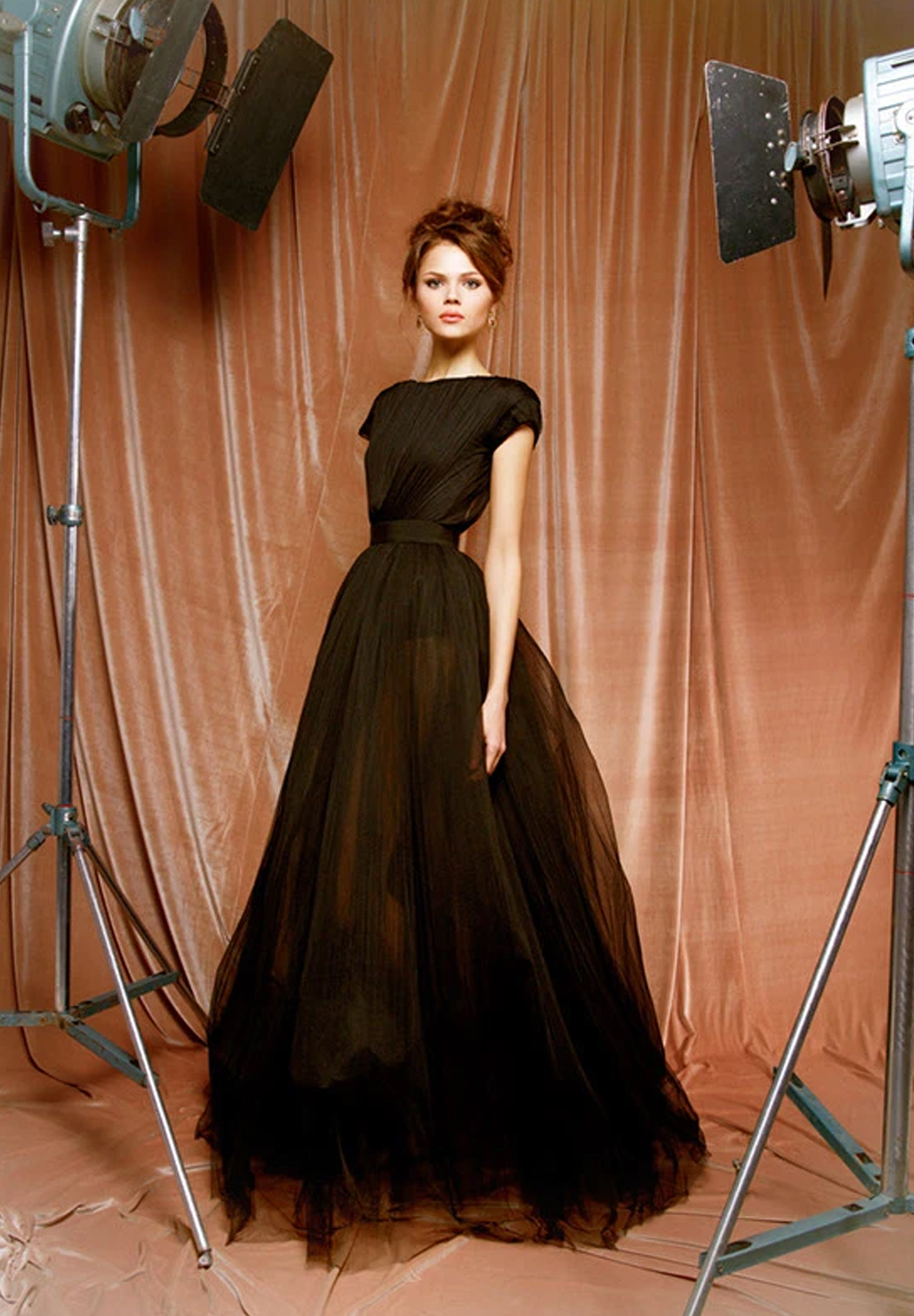 Боди Ulyana Sergeenko с пышной юбкой