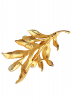 Брошь-ветвь Art с жемчугом