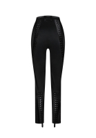 Атласные брюки Dolce&Gabbana со шнуровкой