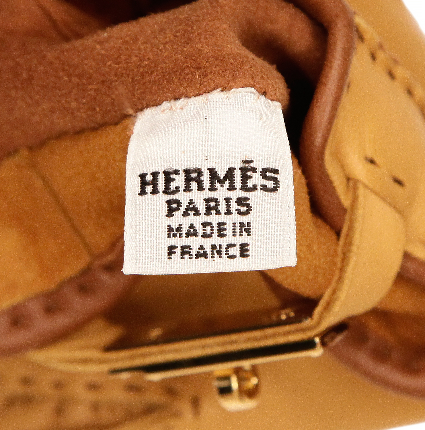 Кожаные перчатки Hermès