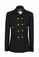 Классический черный жакет Chanel