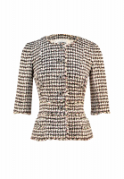 Чёрно-белый жакет Chanel