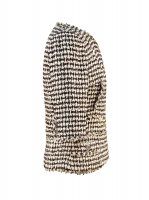 Чёрно-белый жакет Chanel