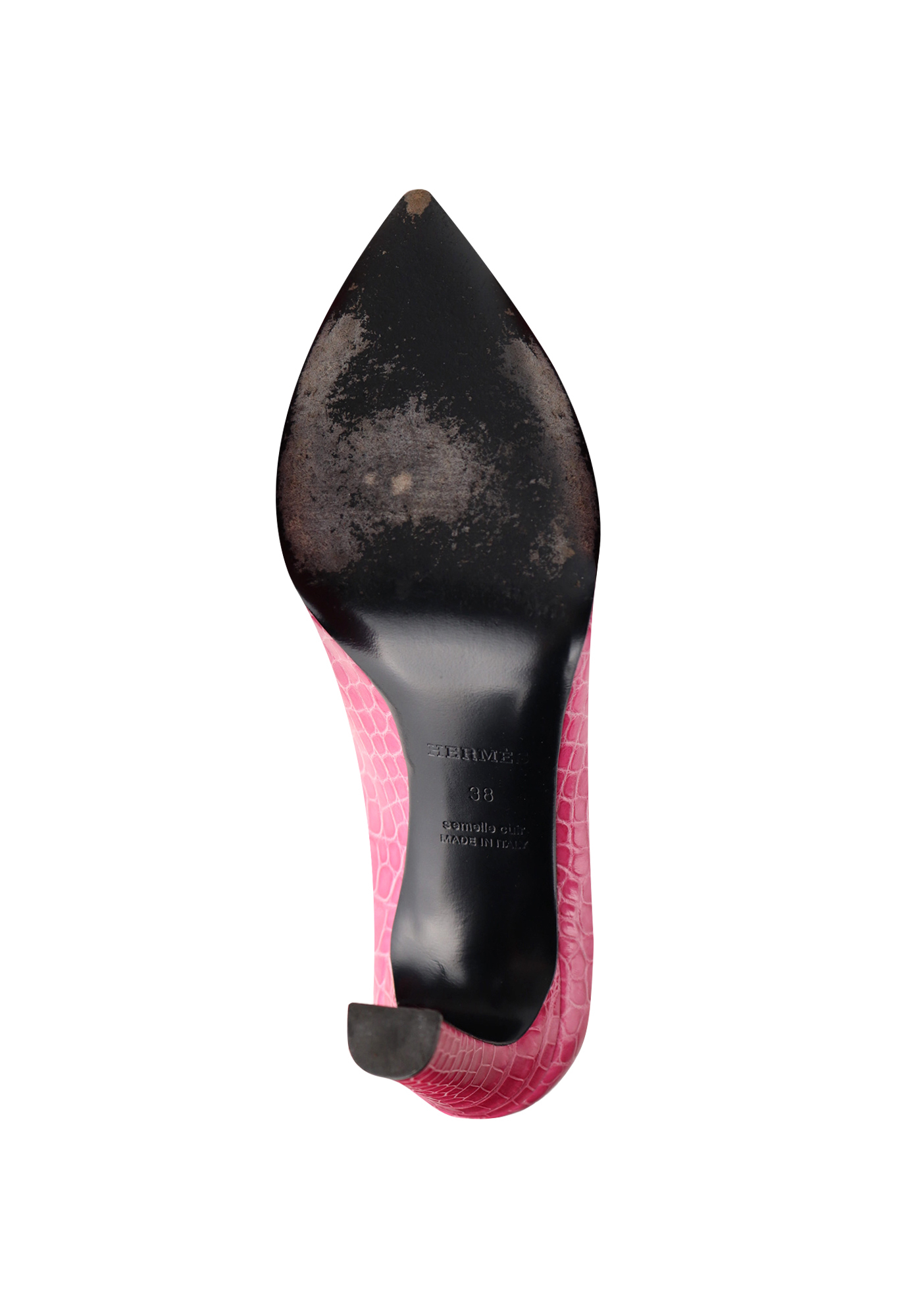 Туфли Hermès из кожи крокодила