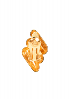 Золотистые клипсы Christian Dior