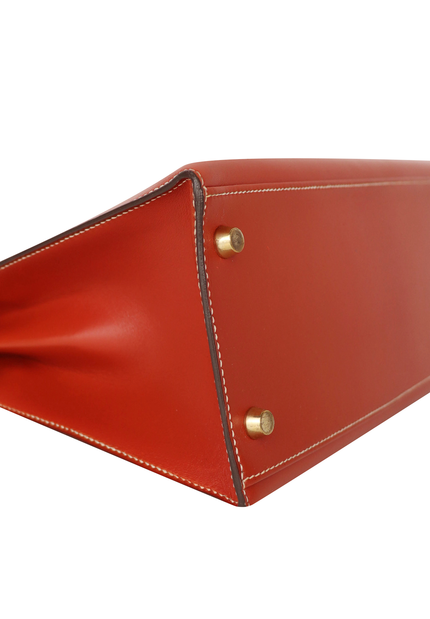 Сумка Hermès Kelly 28 Brique Box Sellier