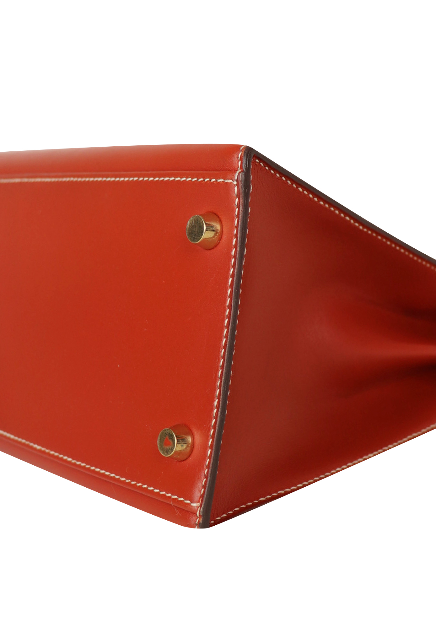 Сумка Hermès Kelly 28 Brique Box Sellier