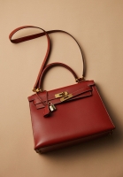 Сумка Hermès Kelly 28 Brique Box Sellier