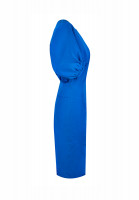 Синее платье Yves Saint Laurent