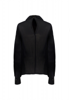 Черная блузка Chanel с бантом