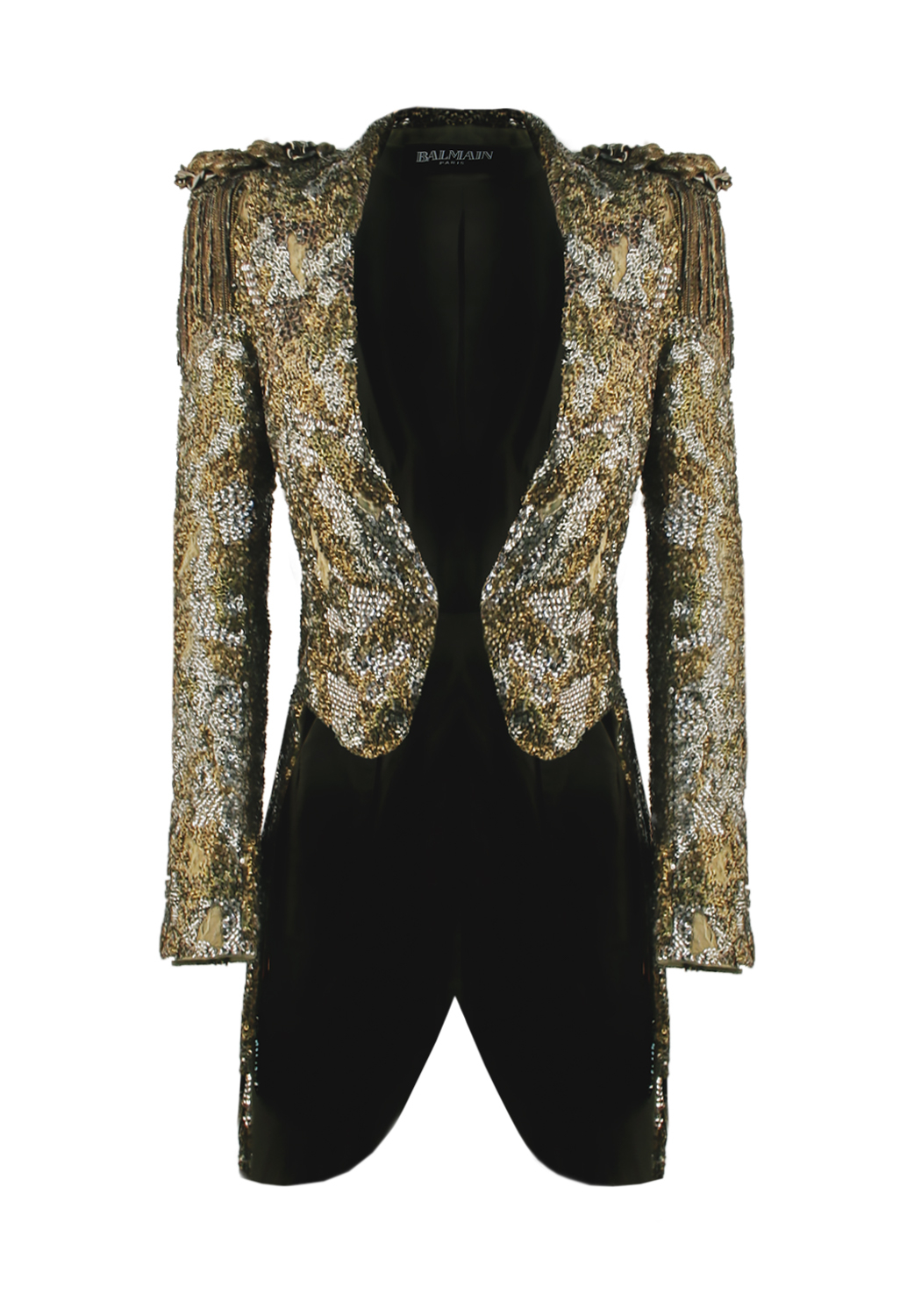 Кутюрный фрак Balmain