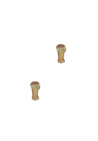 Винтажные клипсы с кристаллами