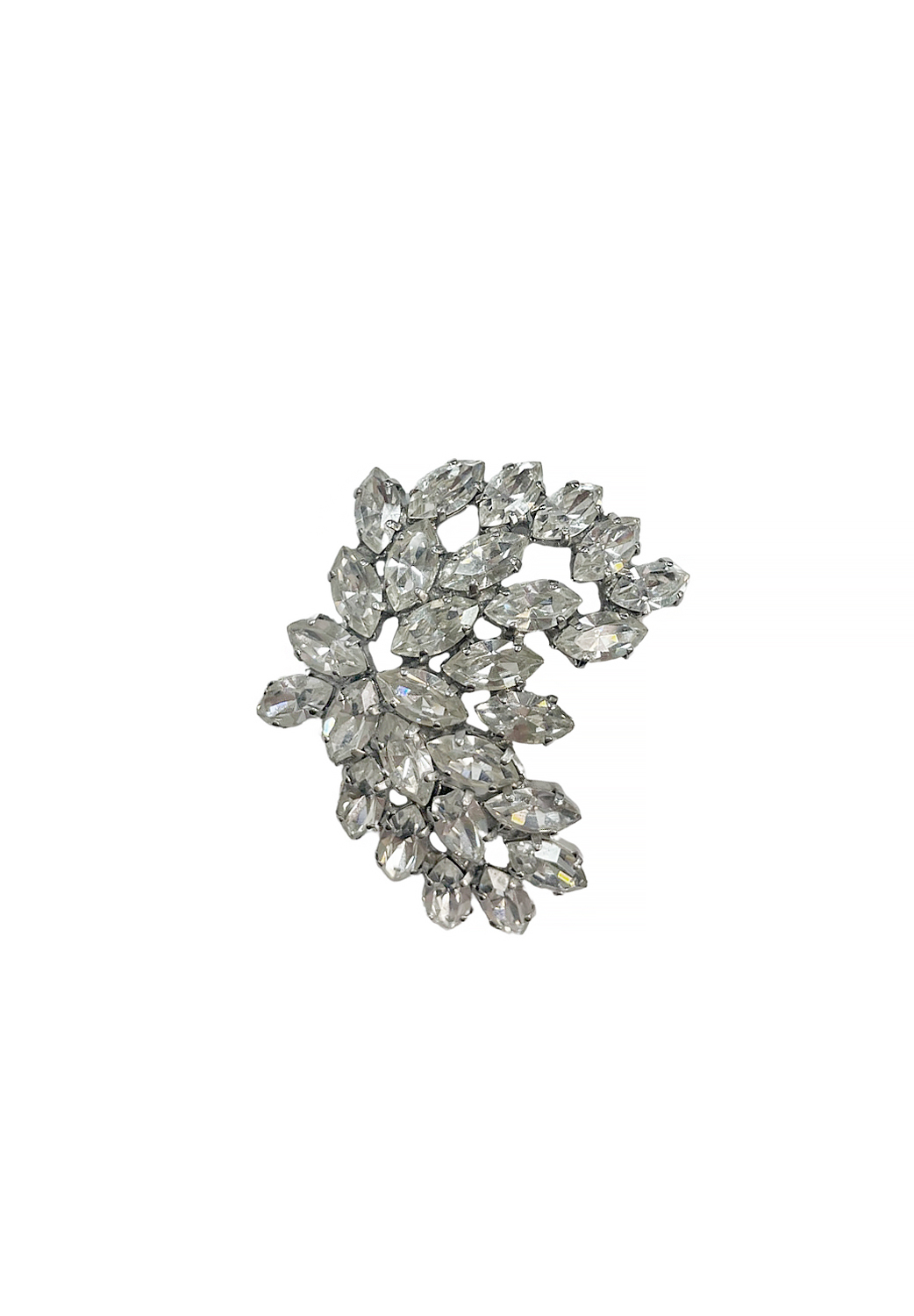 Брошь с кристаллами