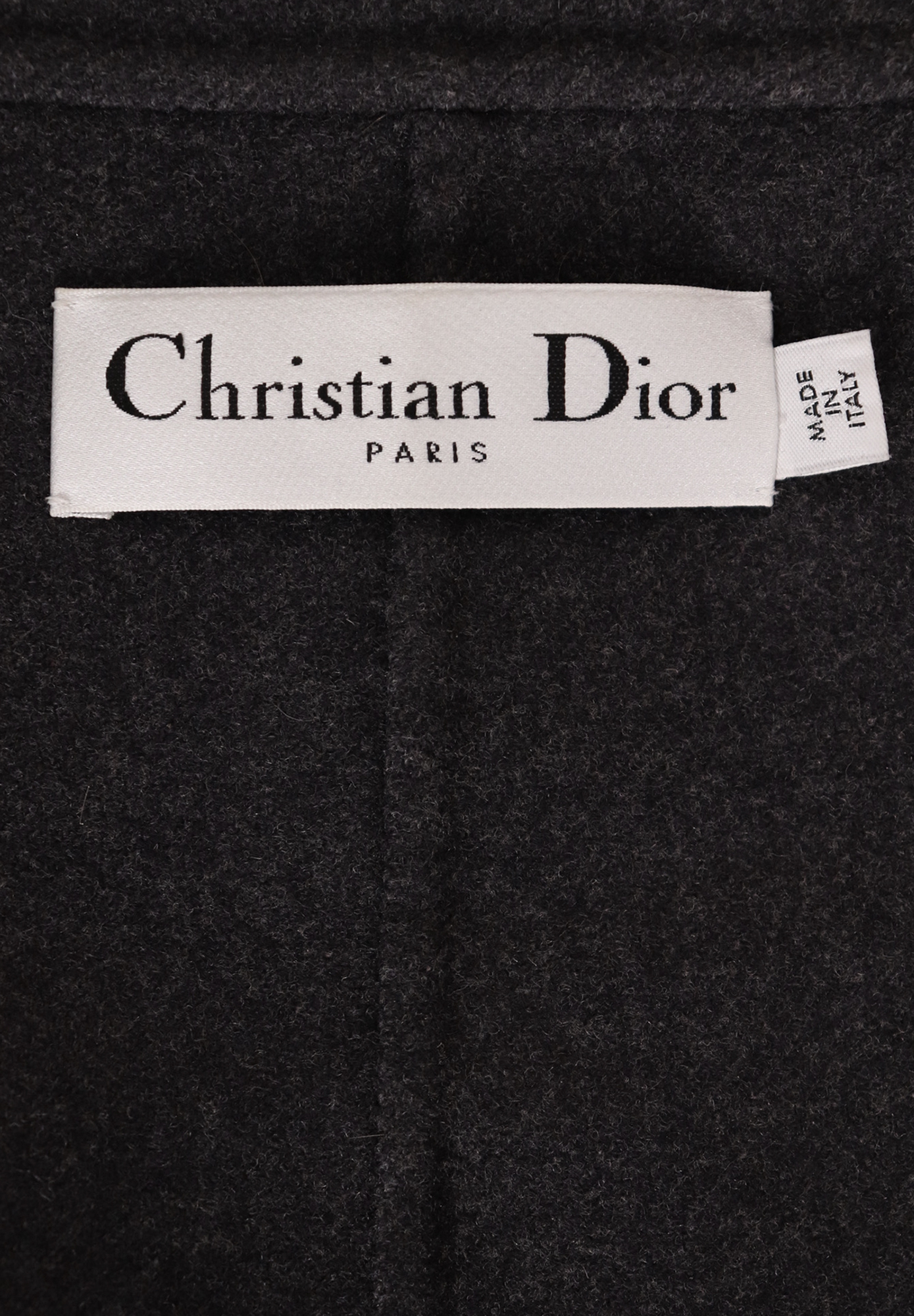 Пальто Christian Dior на молнии