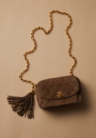 Замшевая cумка Chanel Jumbo Camera 