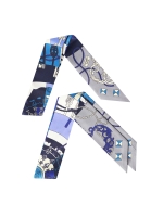 Шелковый платок Hermès Twilly Tours de Clés