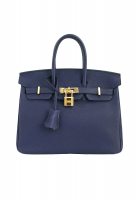 Сумка Hermès Birkin 25 Blue Encre Togo