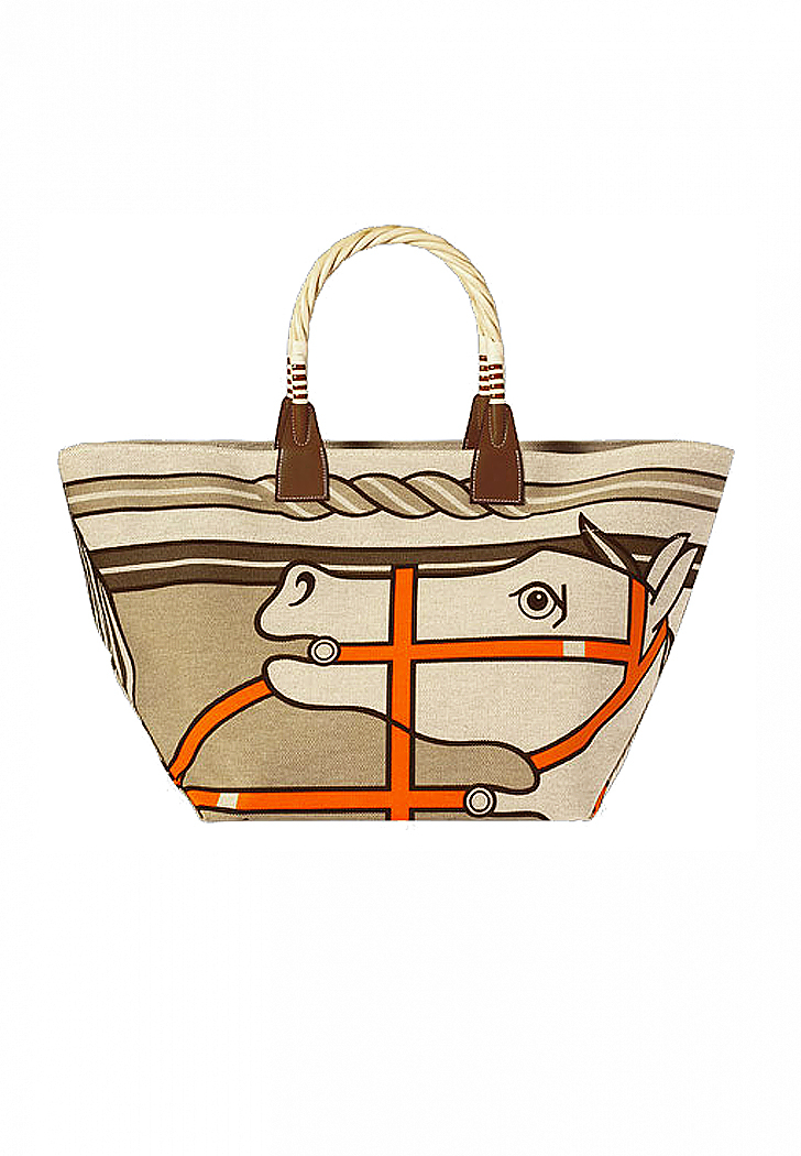 Объемная сумка Hermès