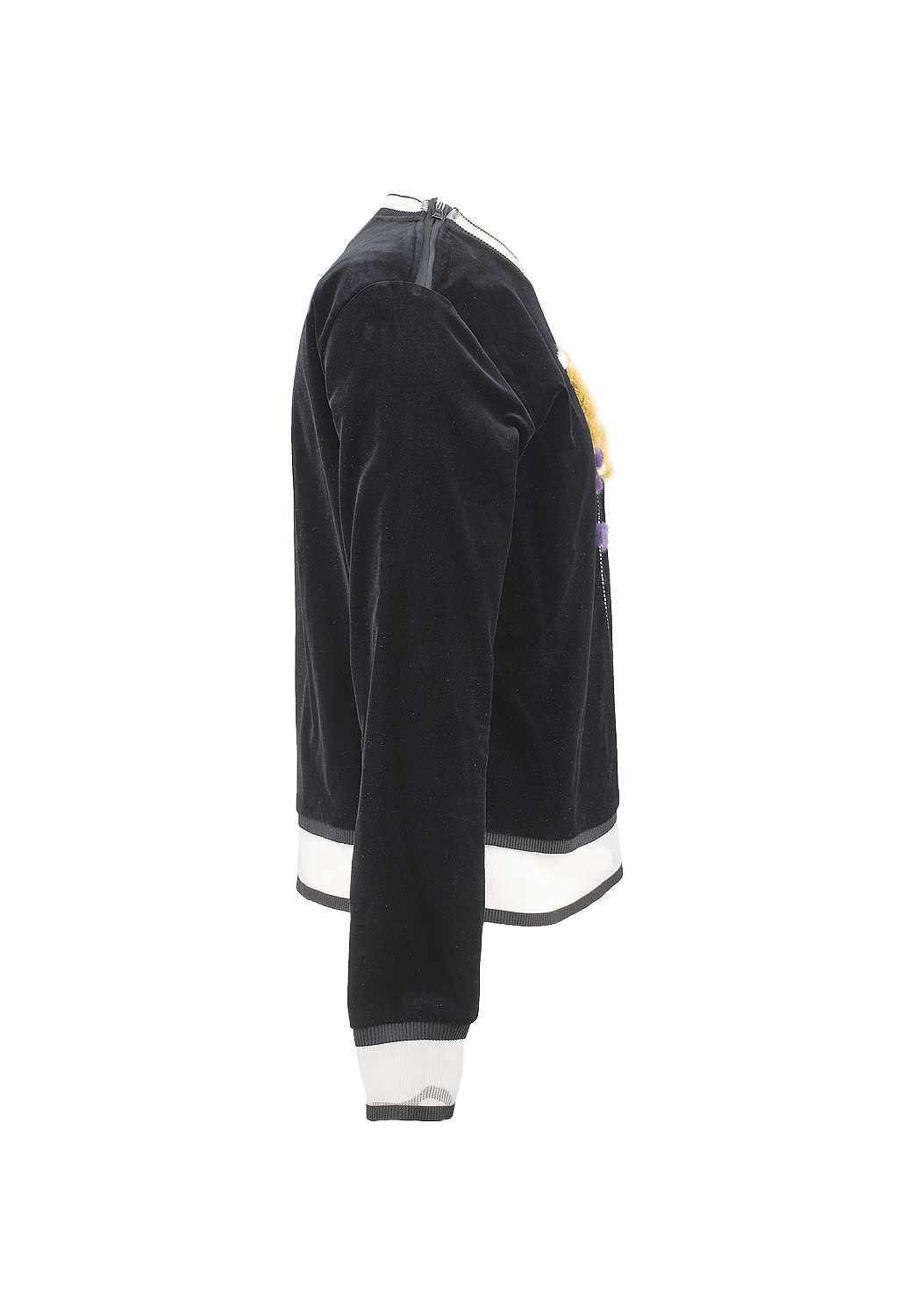 Бархатный свитер Fendi