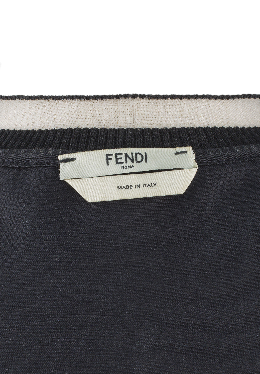 Бархатный свитер Fendi