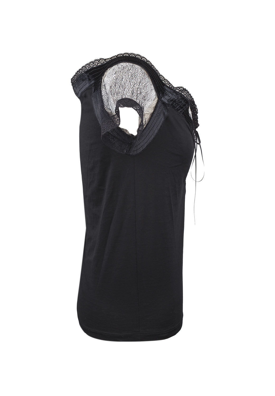 Чёрный топ Nina Ricci