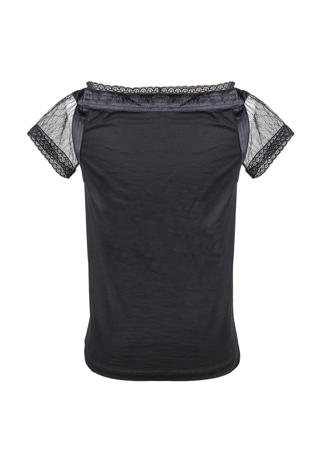 Чёрный топ Nina Ricci