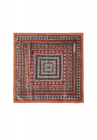 Коричневый платок Christian Dior