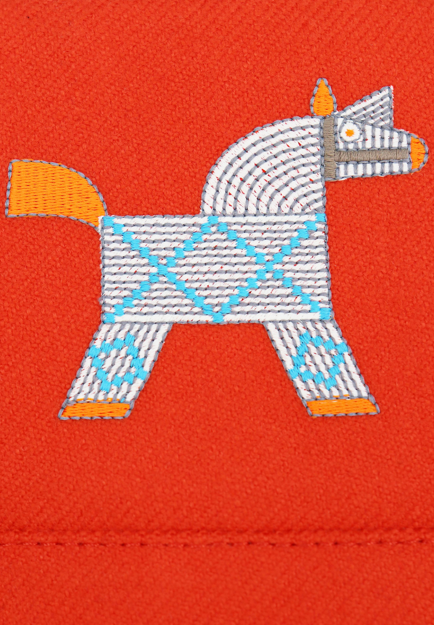 Сумка для косметики Hermès Bolide Animaux Nattes