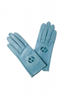 Голубые перчатки Hermès