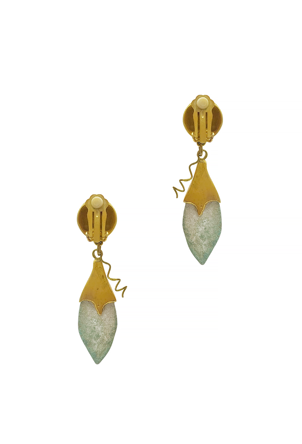 Абстрактные клипсы-подвески