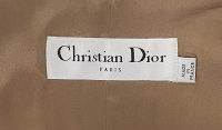 Коричневый жакет Christian Dior