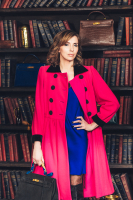 Двубортное пальто Yves Saint Laurent