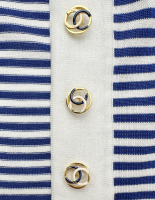 Костюм Chanel в полоску