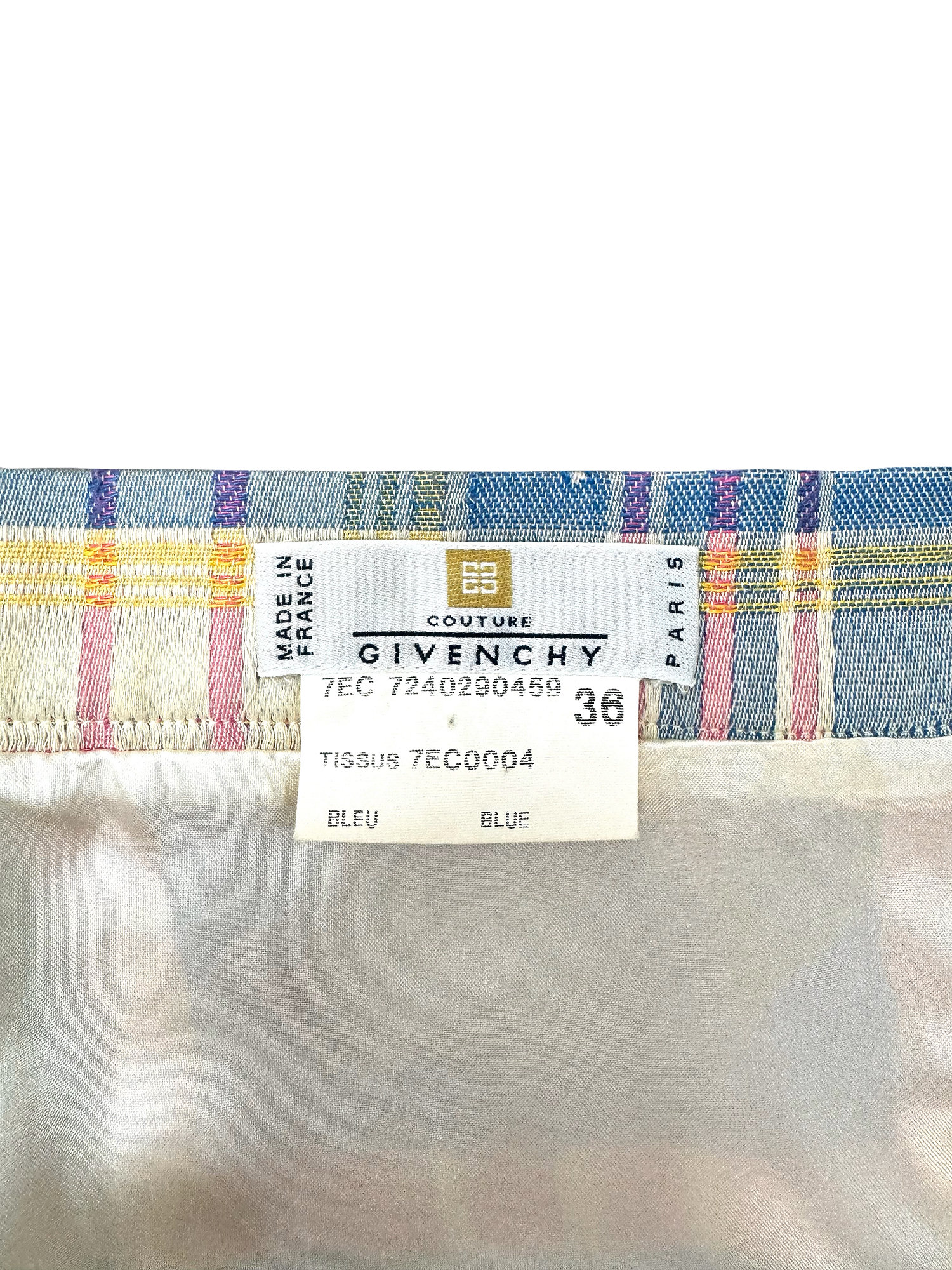Разноцветная юбка Givenchy Couture