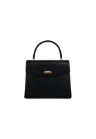 Черная кожаная сумка Louis Vuitton 