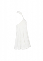 Белый топ Chanel с плиссировкой