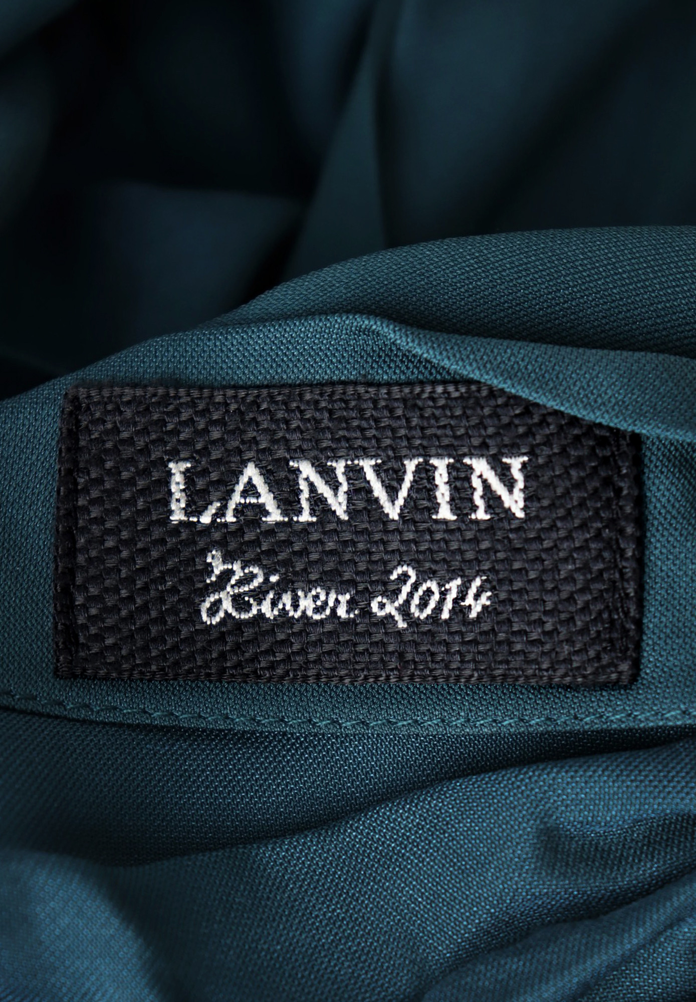 Вечернее платье Lanvin с драпировкой