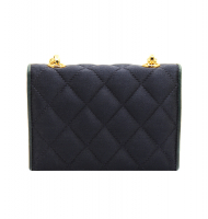 Шелковая сумка Chanel с камелией