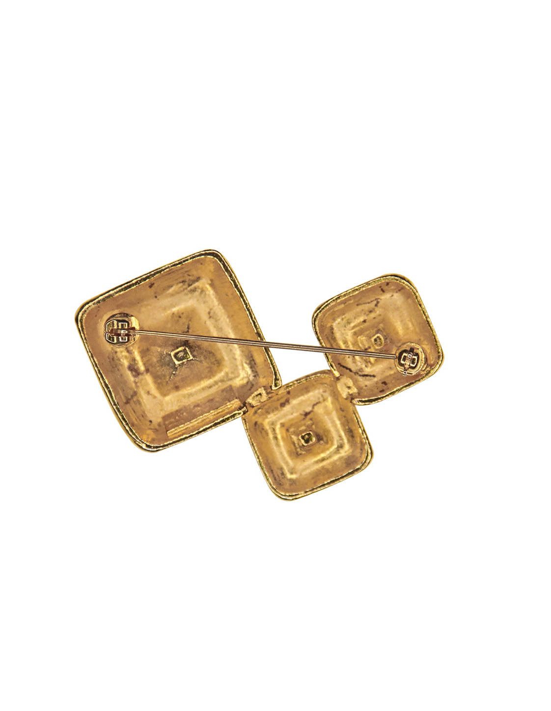 Брошь Dolce Vita с квадратными кристаллами