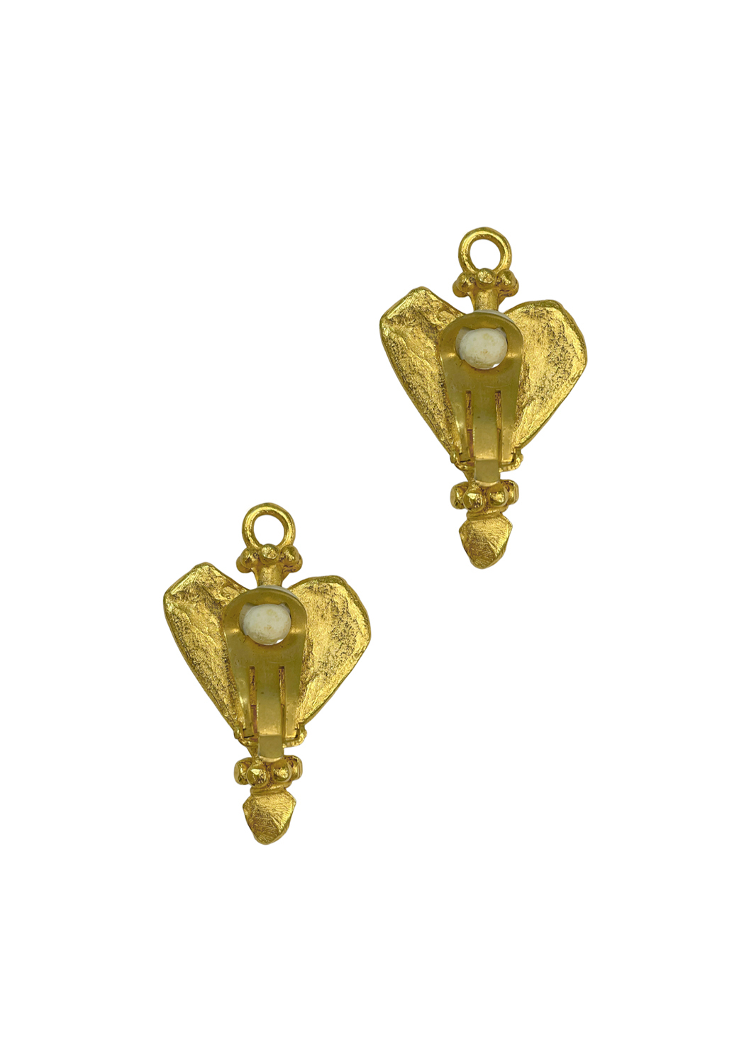 Клипсы-сердца Christian Lacroix