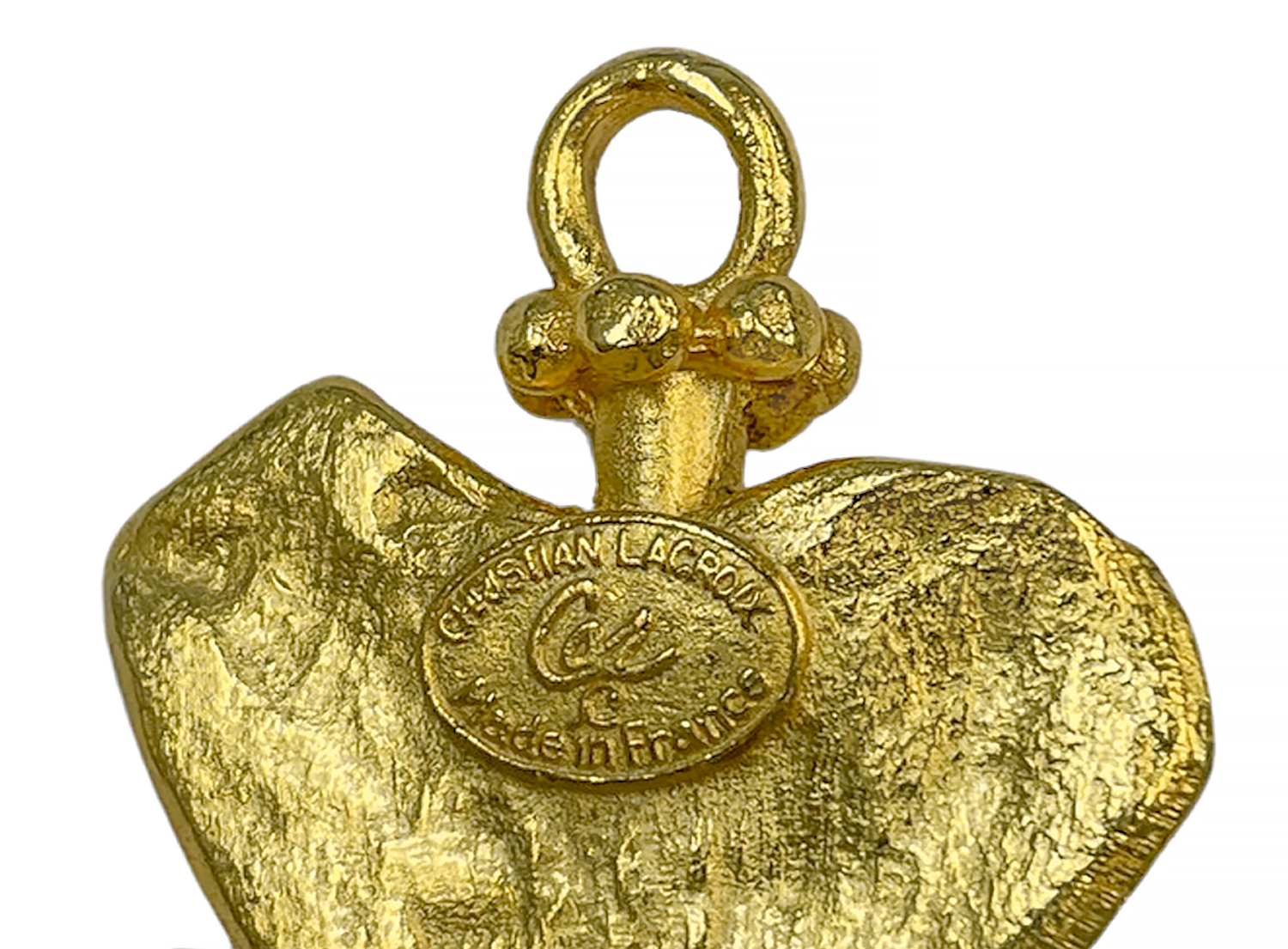 Клипсы-сердца Christian Lacroix