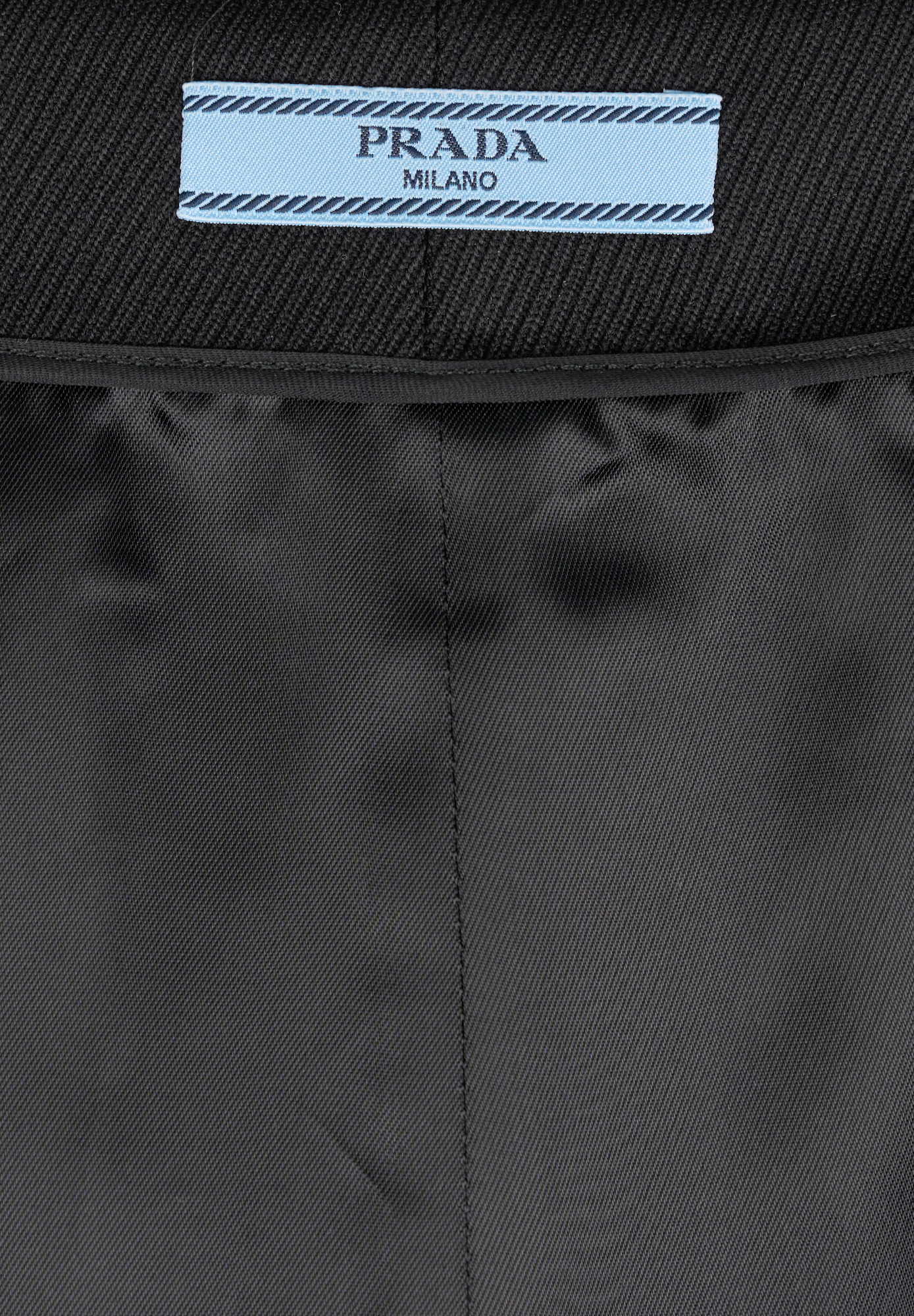 Черная юбка Prada