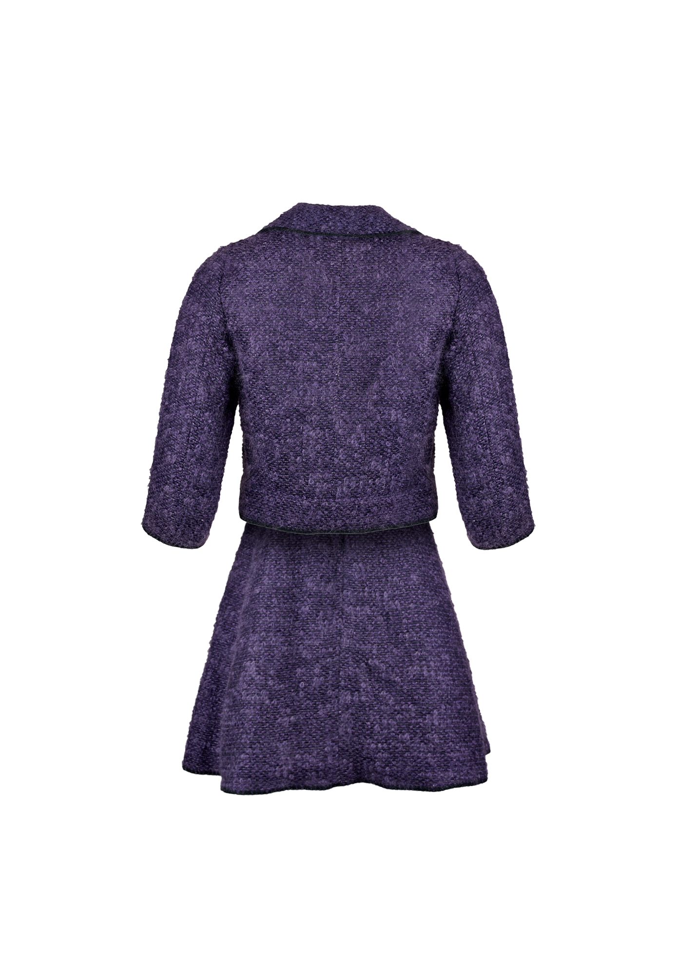 Фиолетовый костюм Nina Ricci