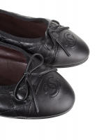 Черные балетки Chanel