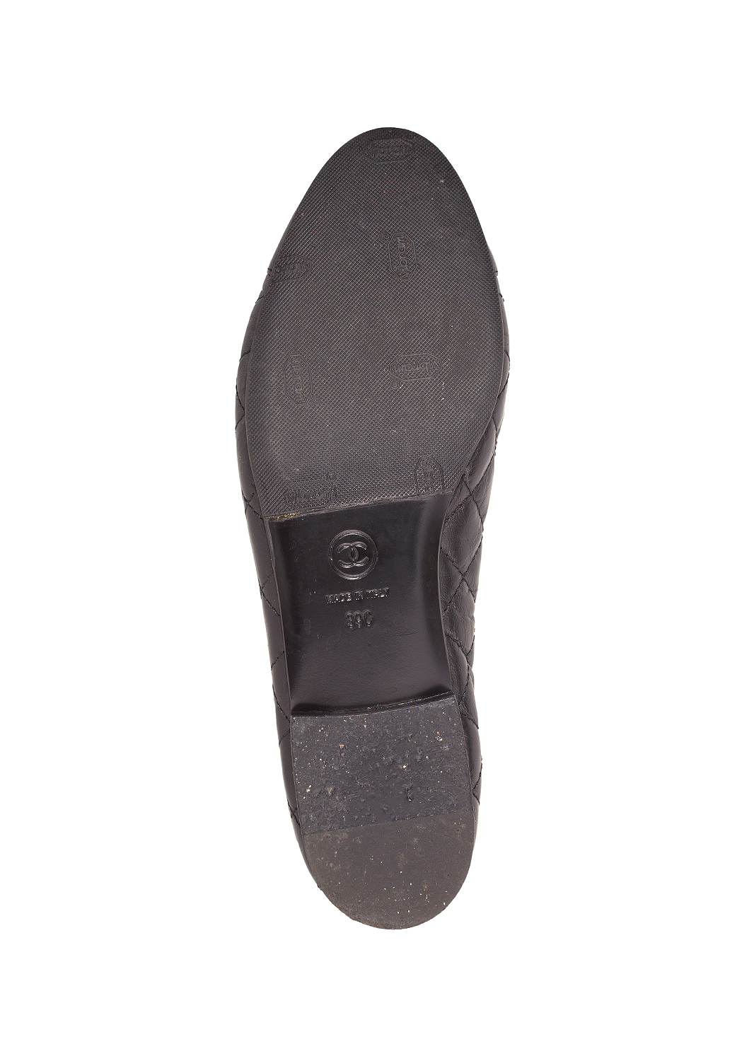 Черные балетки Chanel