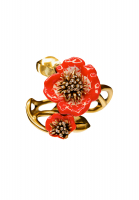 Браслет-кафф с цветами Oscar de la Renta