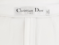 Белый костюм Christian Dior