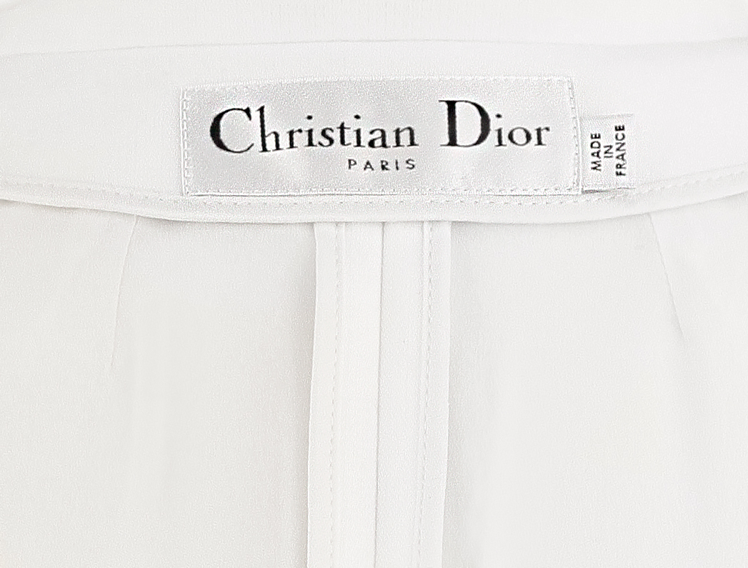 Белый костюм Christian Dior