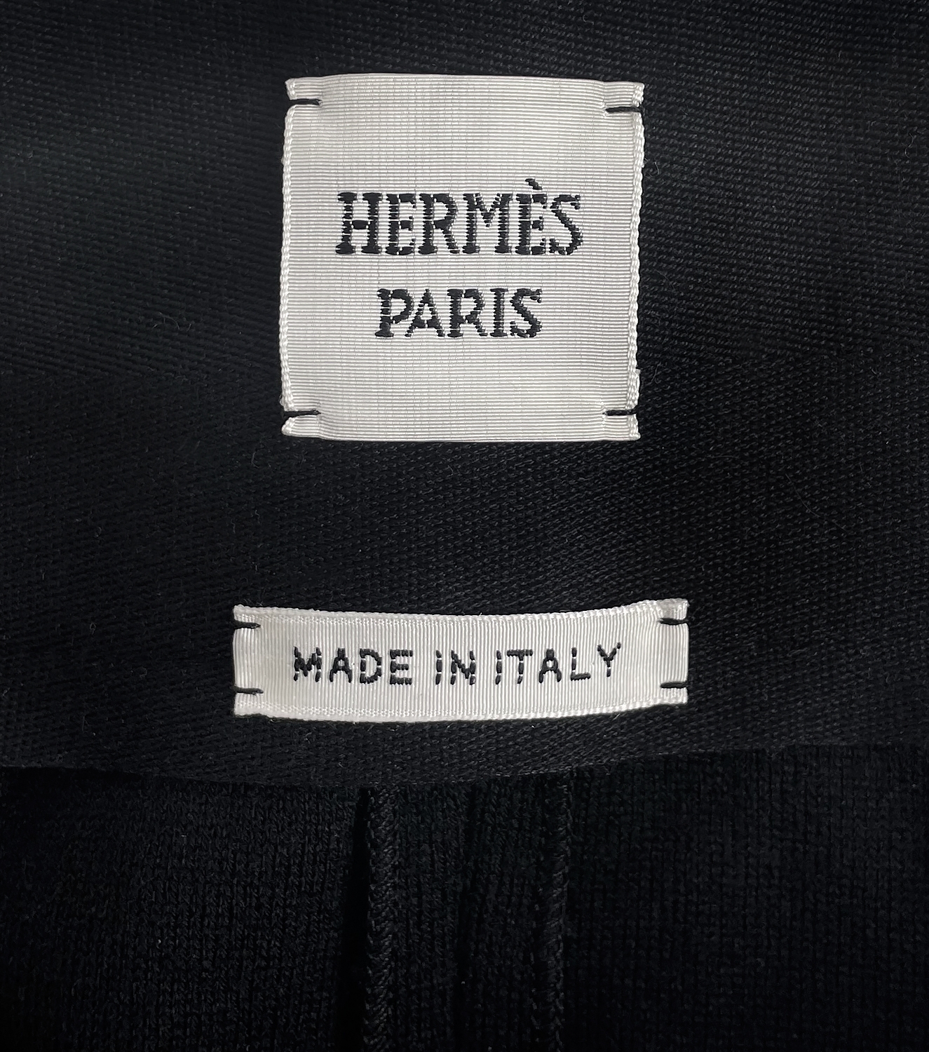 Черные брюки Hermès