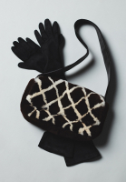 Длинные замшевые перчатки Prada